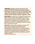 Superzero Conditioner Bar for Normal / Oily / Fine Hair 60 g