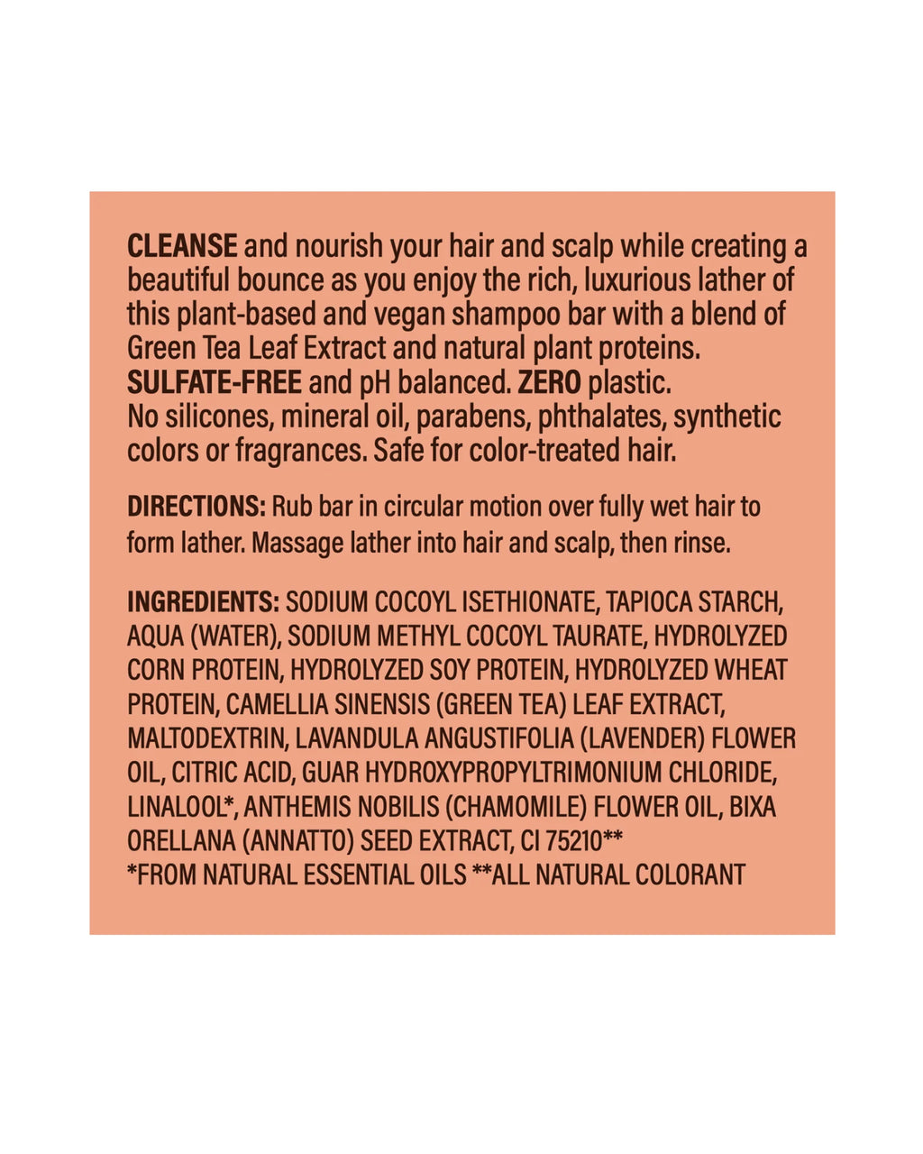 Superzero Shampoo Bar for Normal / Oily / Fine Hair 85 g