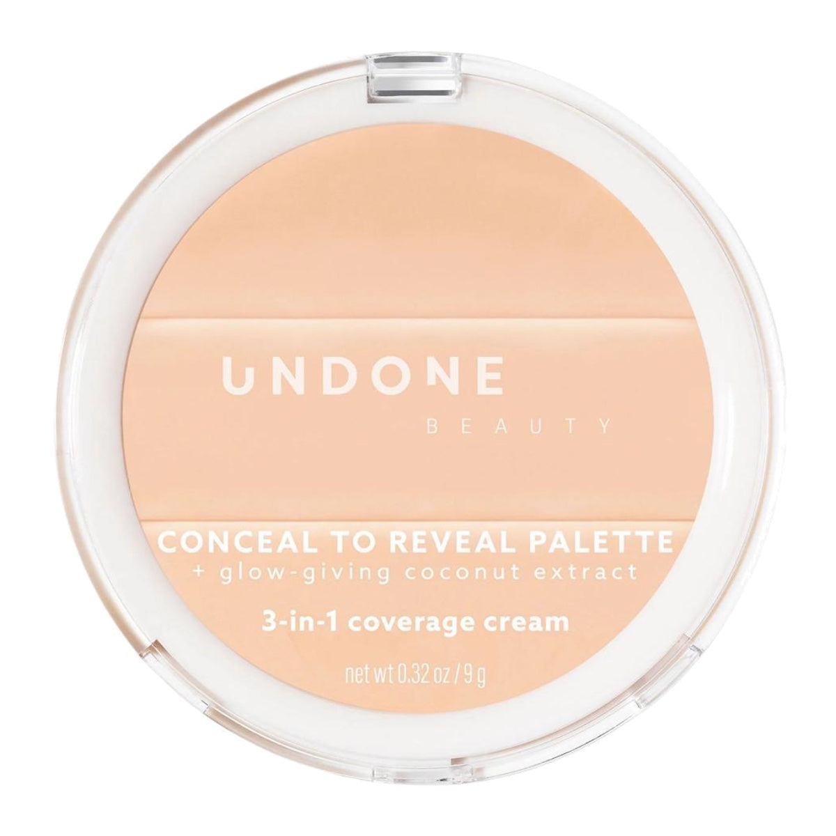 Undone Beauty Conceal To Reveal Palette 3-in-1 Coverage Cream